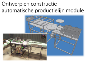 Afbeelding Ontwerp en constructie automatische productielijn module